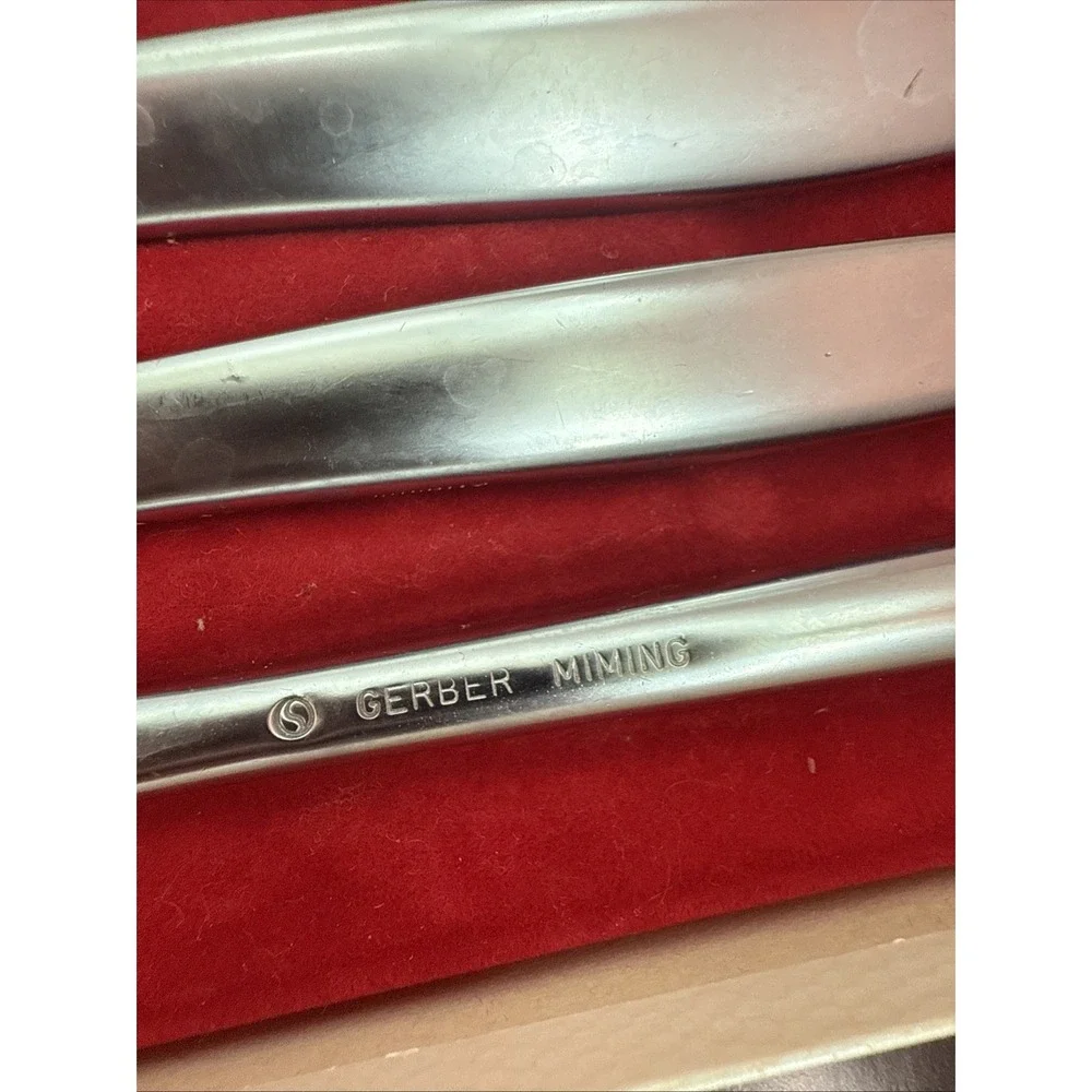 Gerber Legendary Blades 4 Miming Knives In Box New Never‎ Used